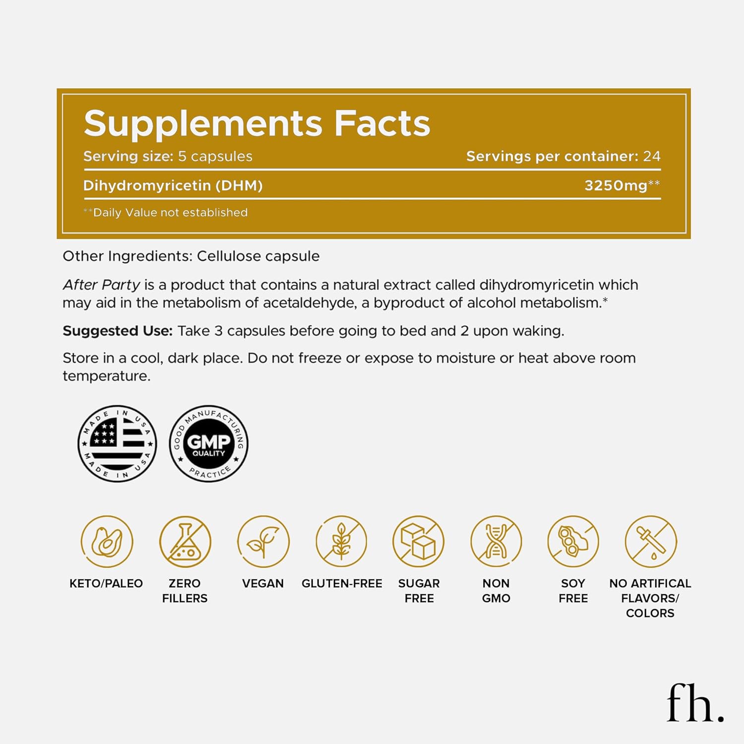 After Party - 120 capsules - Newtraceuticals