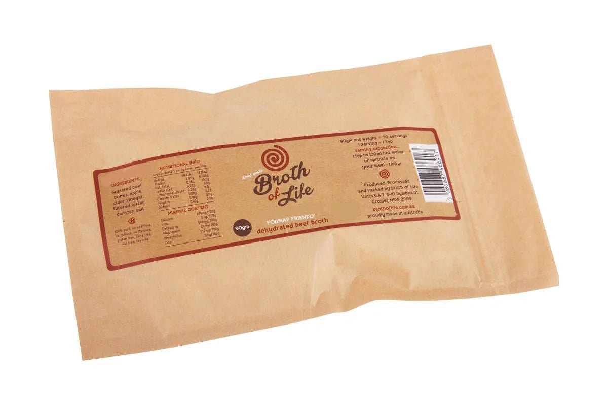 Bottenbouillon - Grasgevoerde Runderen - 90 gram - Newtraceuticals