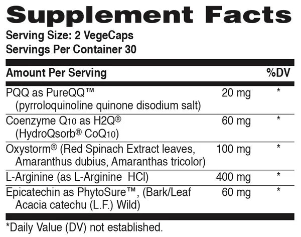 CelluRex® met PQQ & CoQ - 10 – 60 capsules - Newtraceuticals