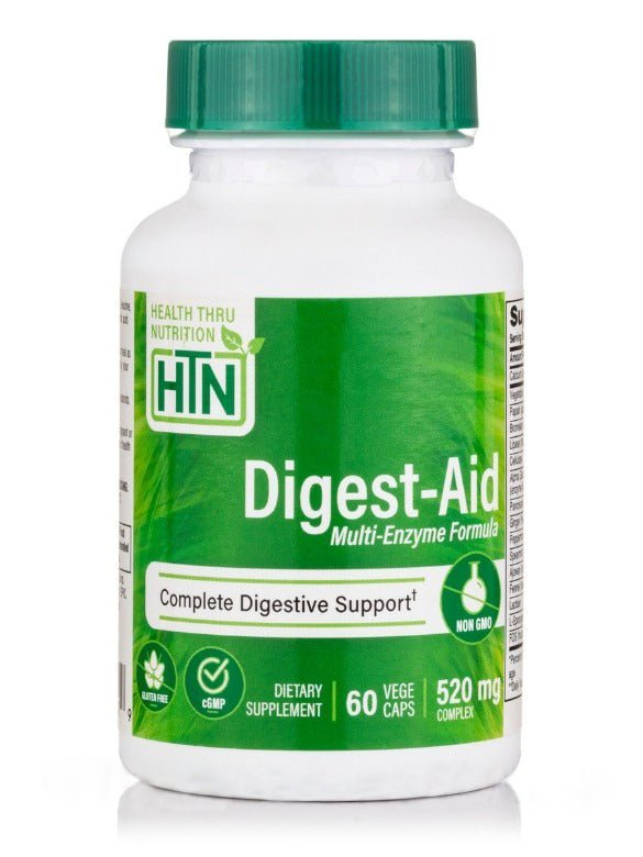 Digest - Aid - Spijsverteringsenzymen – 60 capsules - Newtraceuticals