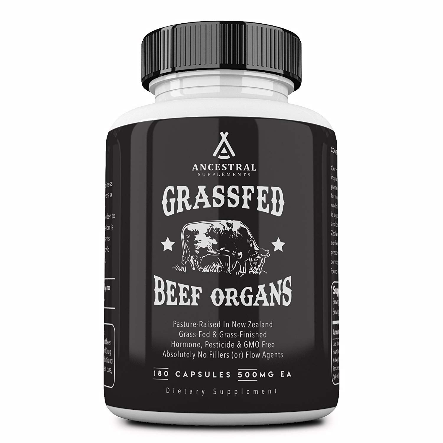 Grasgevoerde Runder Organen - 180 capsules - Newtraceuticals