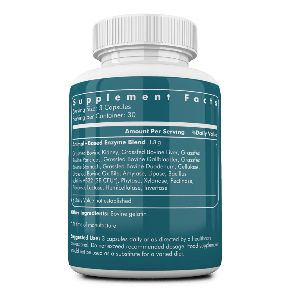 Grasgevoerde spijsverteringsenzymen - Newtraceuticals