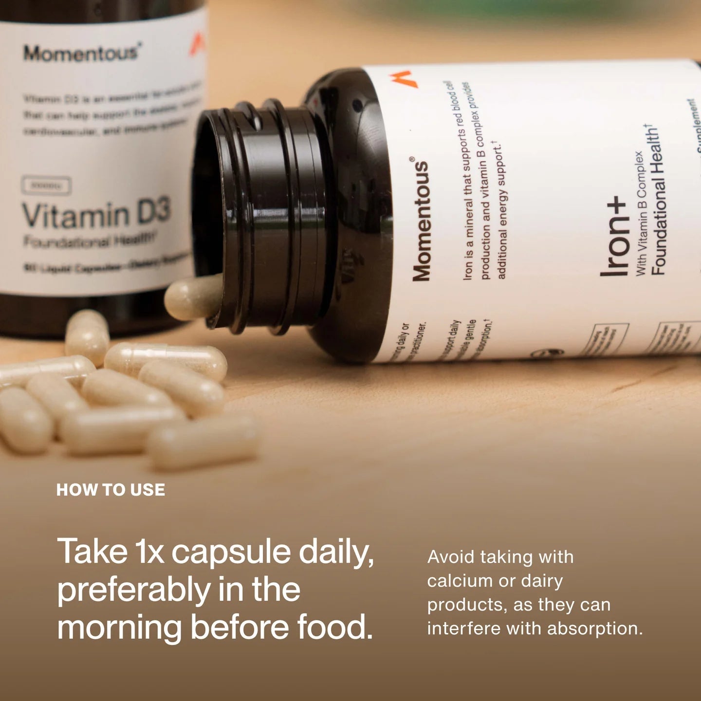 Iron+ - 60 capsules - Newtraceuticals