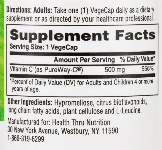 Vitamine C (PureWay - C®) – 60 capsules - Newtraceuticals
