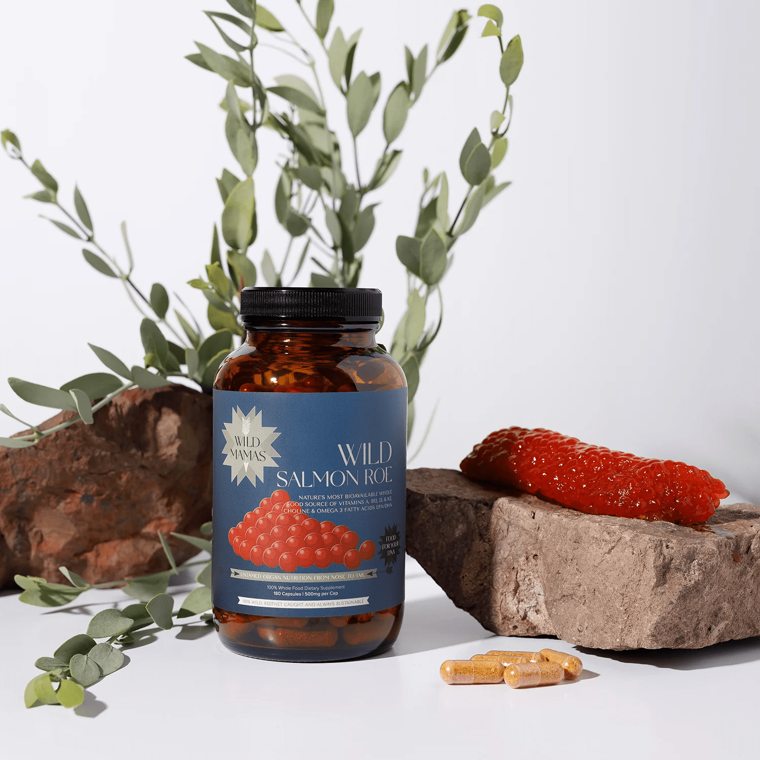 Wilde Zalmeitjes - 180 capsules - Newtraceuticals
