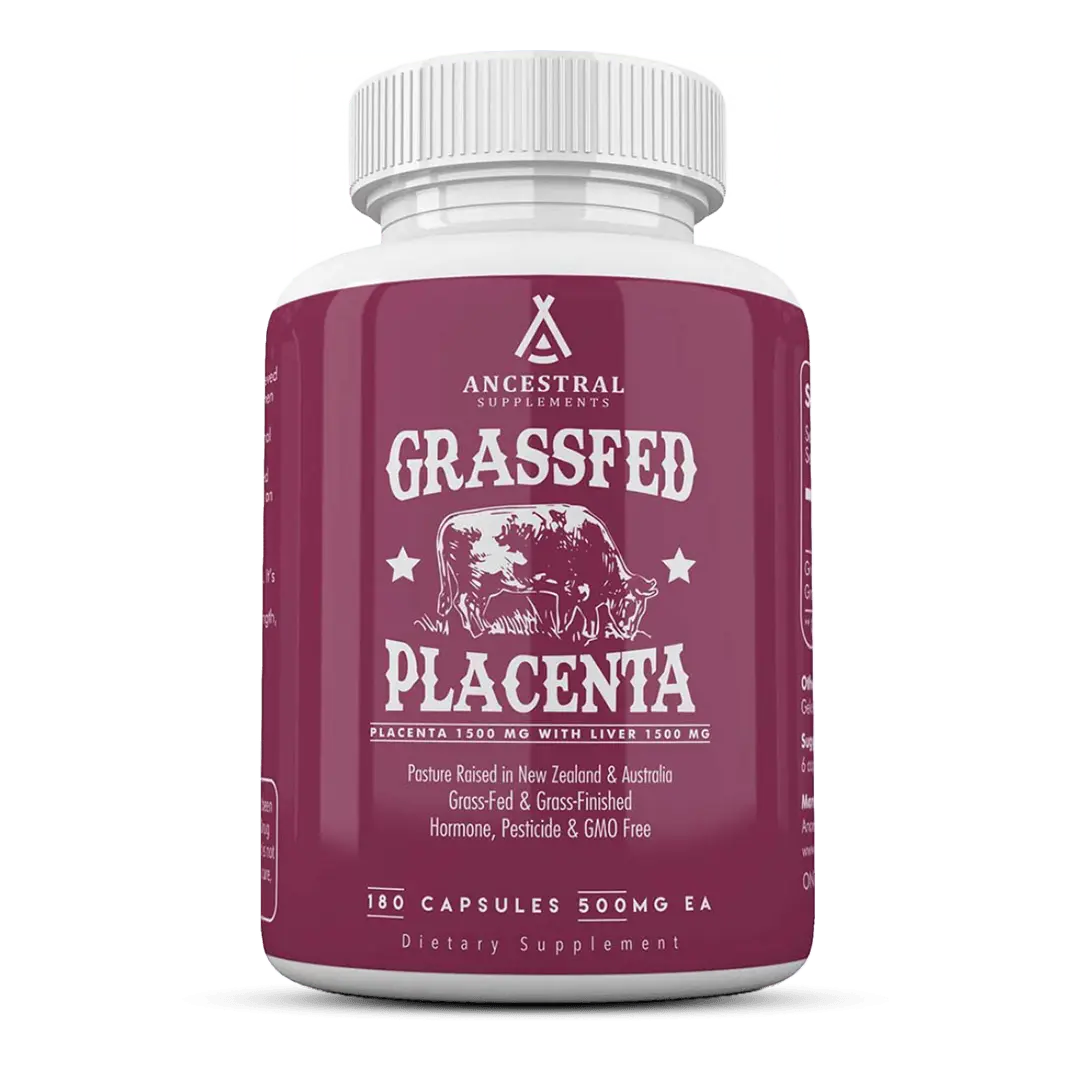 Grassfed Placenta - 180 Capsules