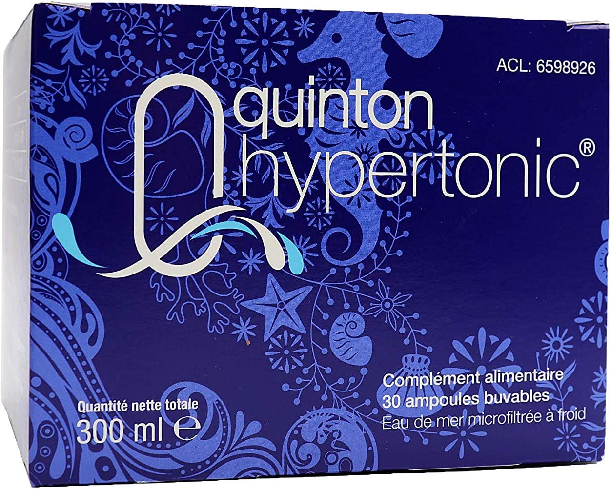 Quinton Hypertonic Water - Electrolyte Ampoules