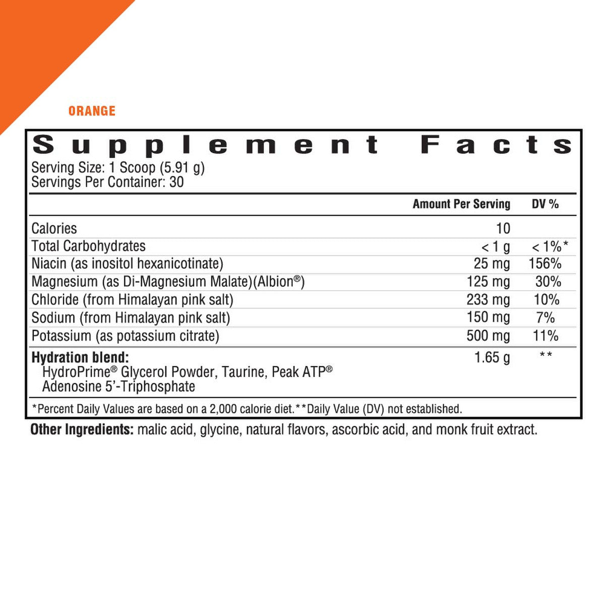 Optimal Electrolyte (Orange) - 177 gram