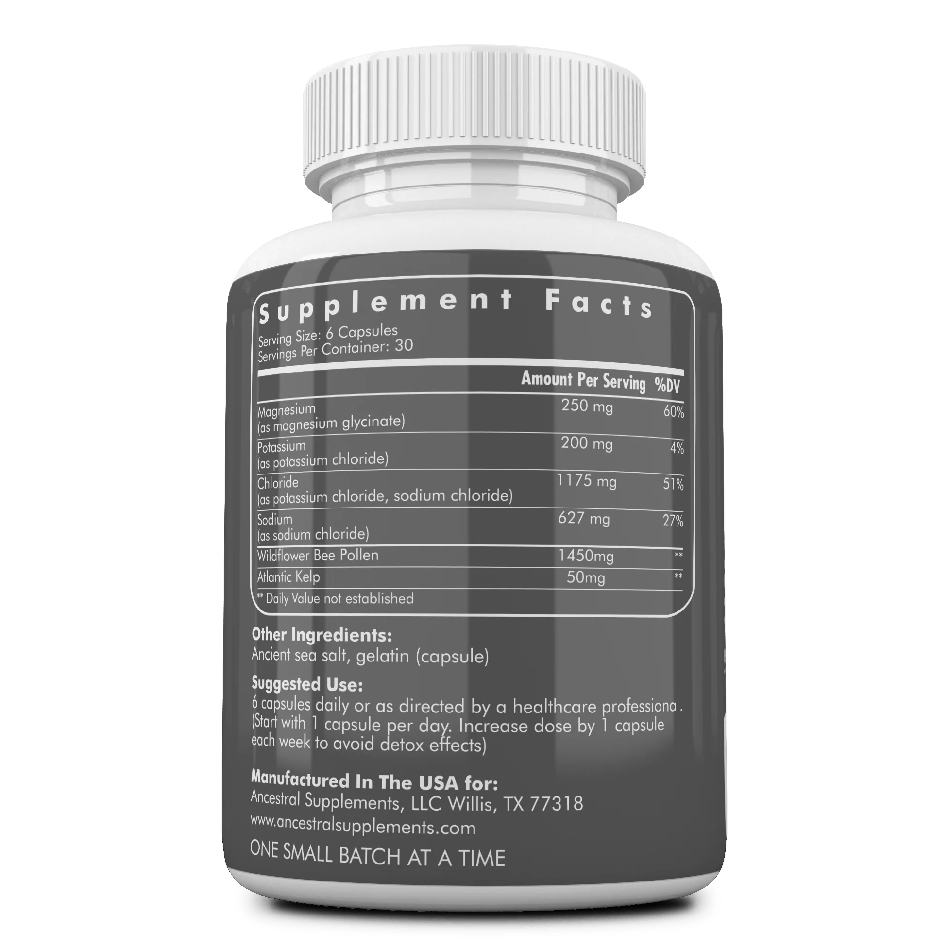 Ancestral Minerals - 180 capsules - Newtraceuticals