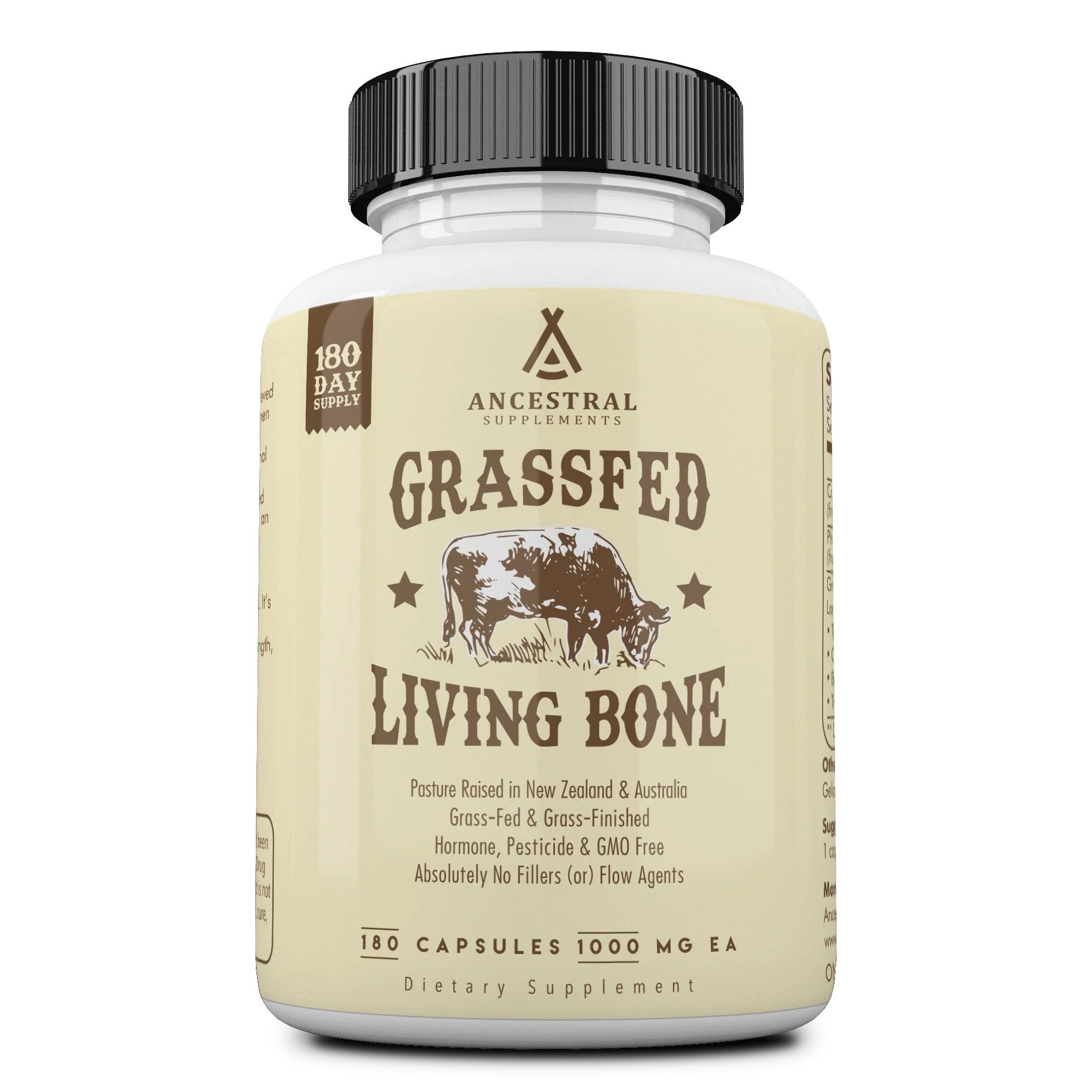 Grassfed Living Bone - 180 capsules