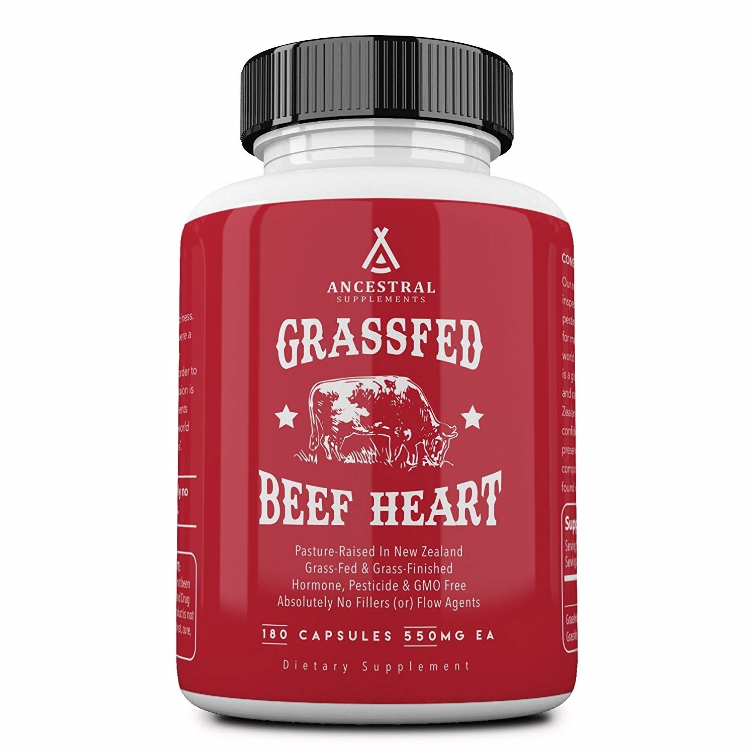 Grassfed Beef Heart - 180 capsules