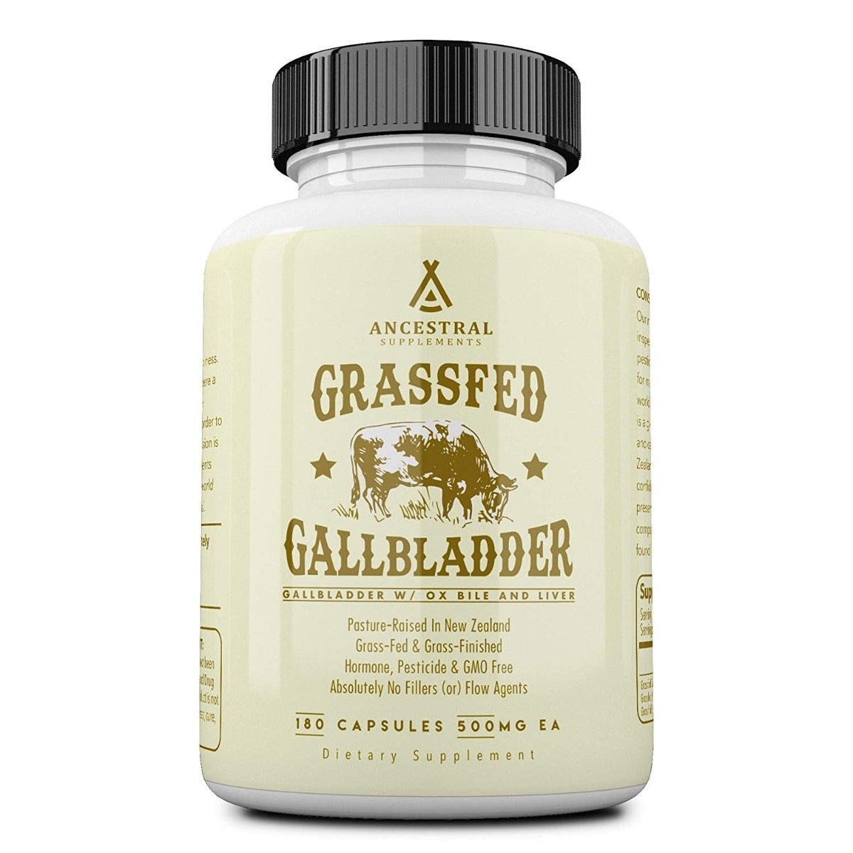 Grassfed Beef Gallbladder - 180 Capsules