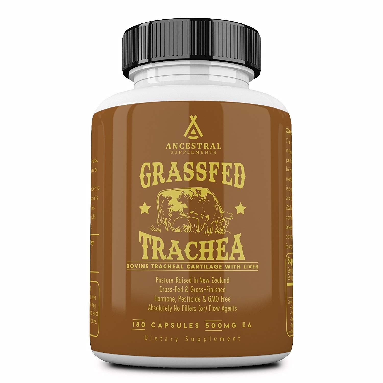 Grassfed Beef Trachea - 180 capsules