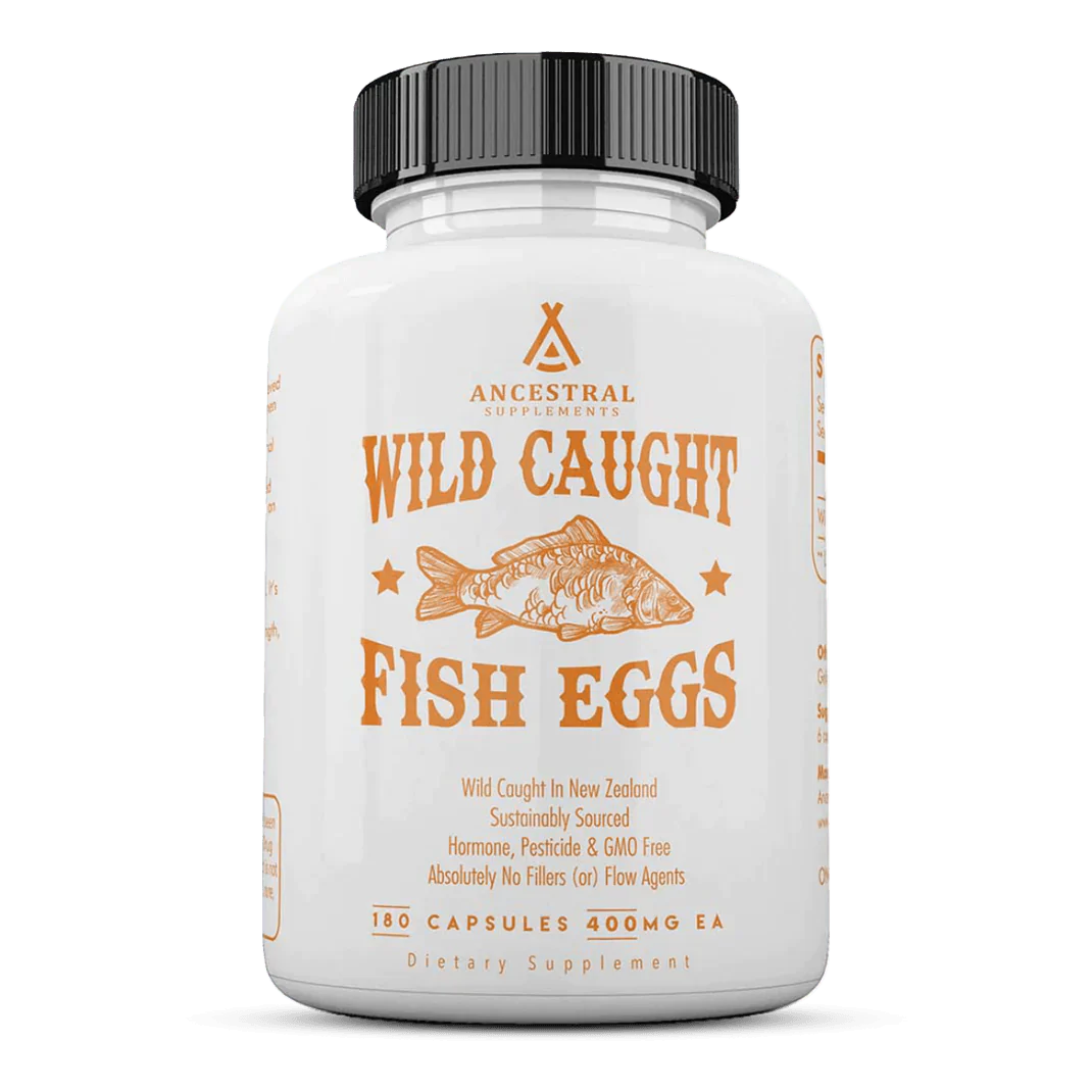 Wild Caught Fish Roe (Hoki) - 180 capsules