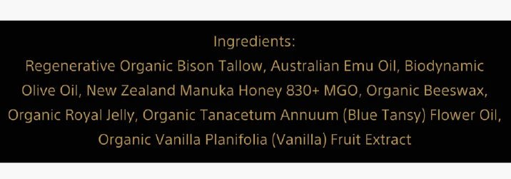 Bison Tallow Balm - Ancestral Blue - 71 ml - Newtraceuticals