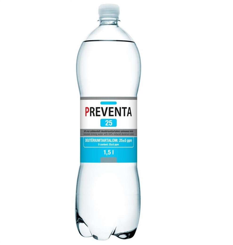 Deuterium - depleted water - Preventa® 25 - Koolzuurvrij - Newtraceuticals