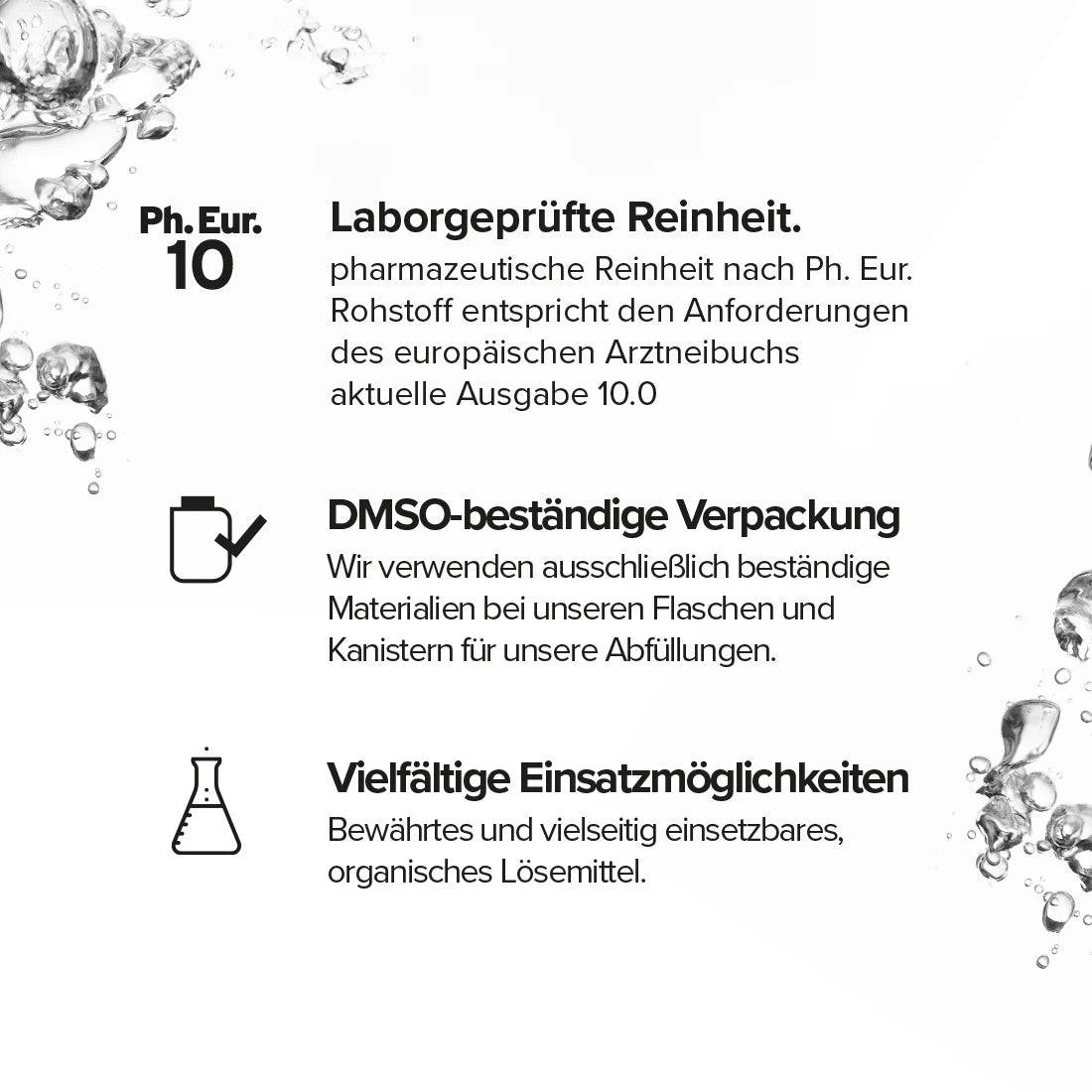 DMSO (Dimethylsulfoxide) 99,9% - Newtraceuticals