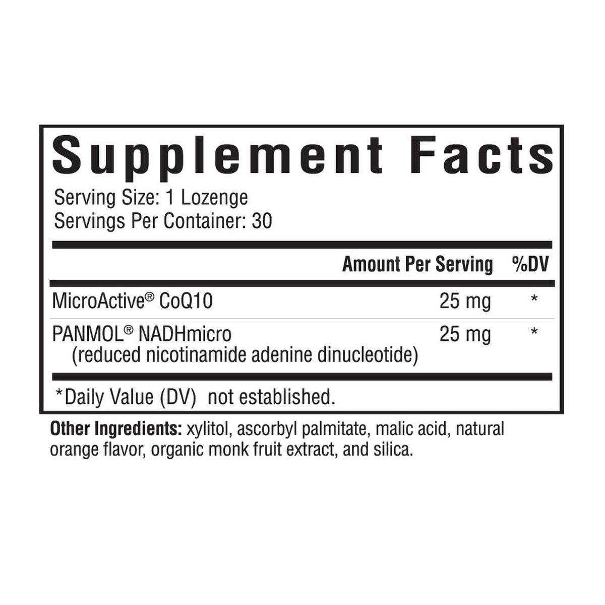 Energy Nutrients - 30 zuigtabletten - Newtraceuticals