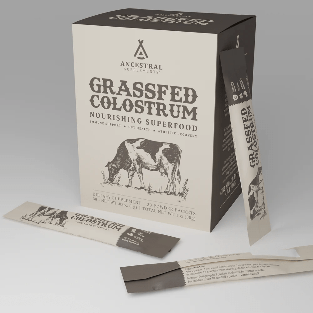 Grasgevoerde Colostrum - 30 poeder sticks - Newtraceuticals