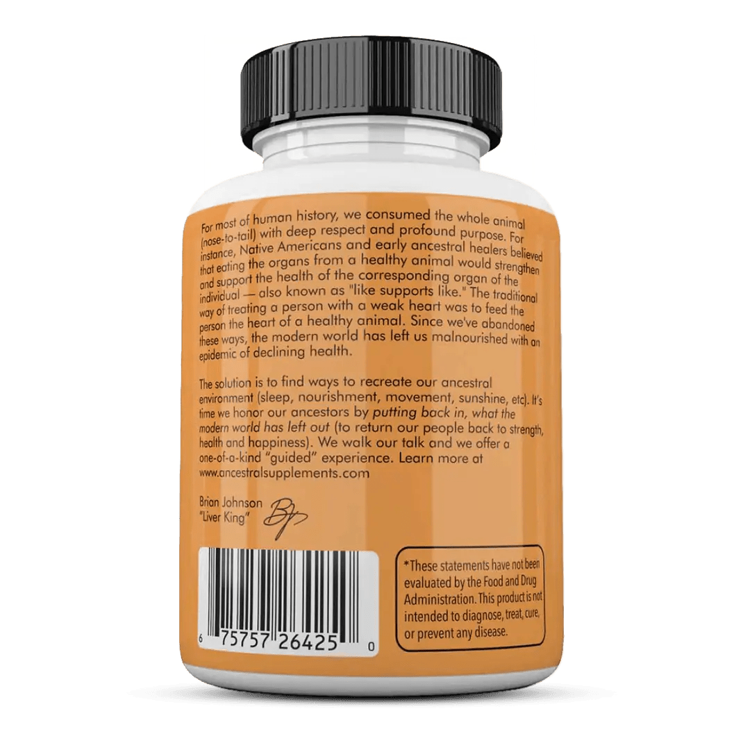 Grasgevoerde Runderschildklier - 180 capsules - Newtraceuticals