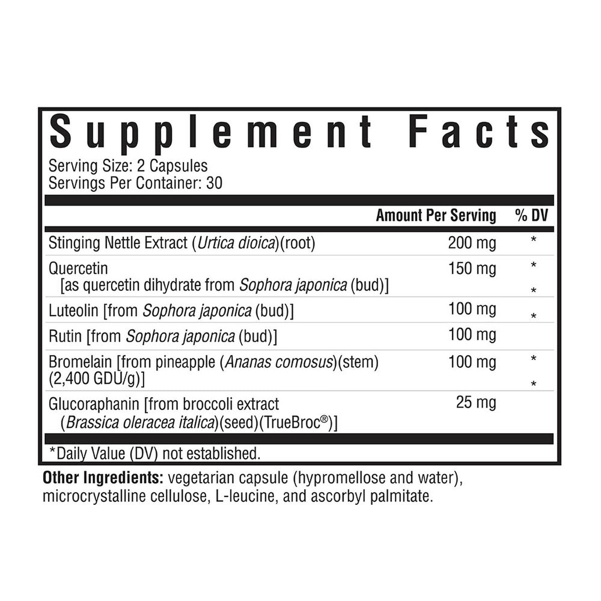 Histamin X - 60 capsules - Newtraceuticals