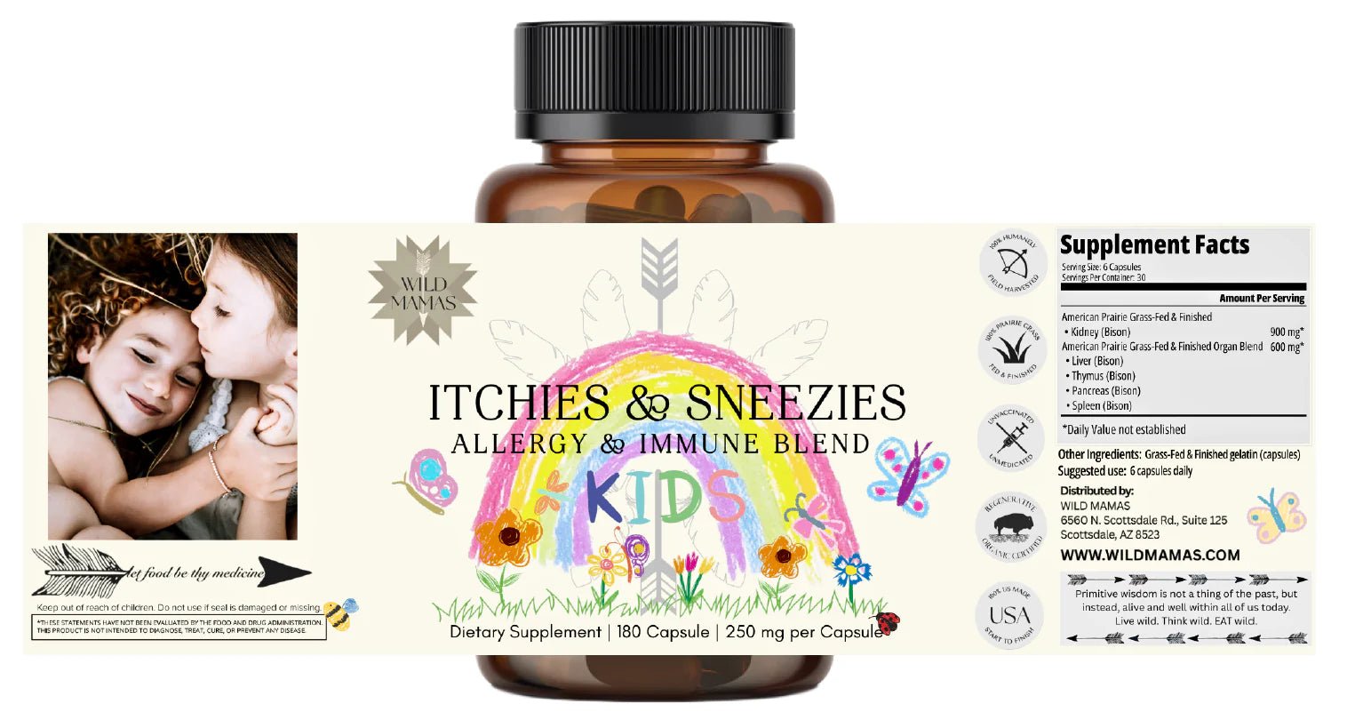 Itchies & Sneezies – Allergie - & Immuunmix voor kinderen - Newtraceuticals