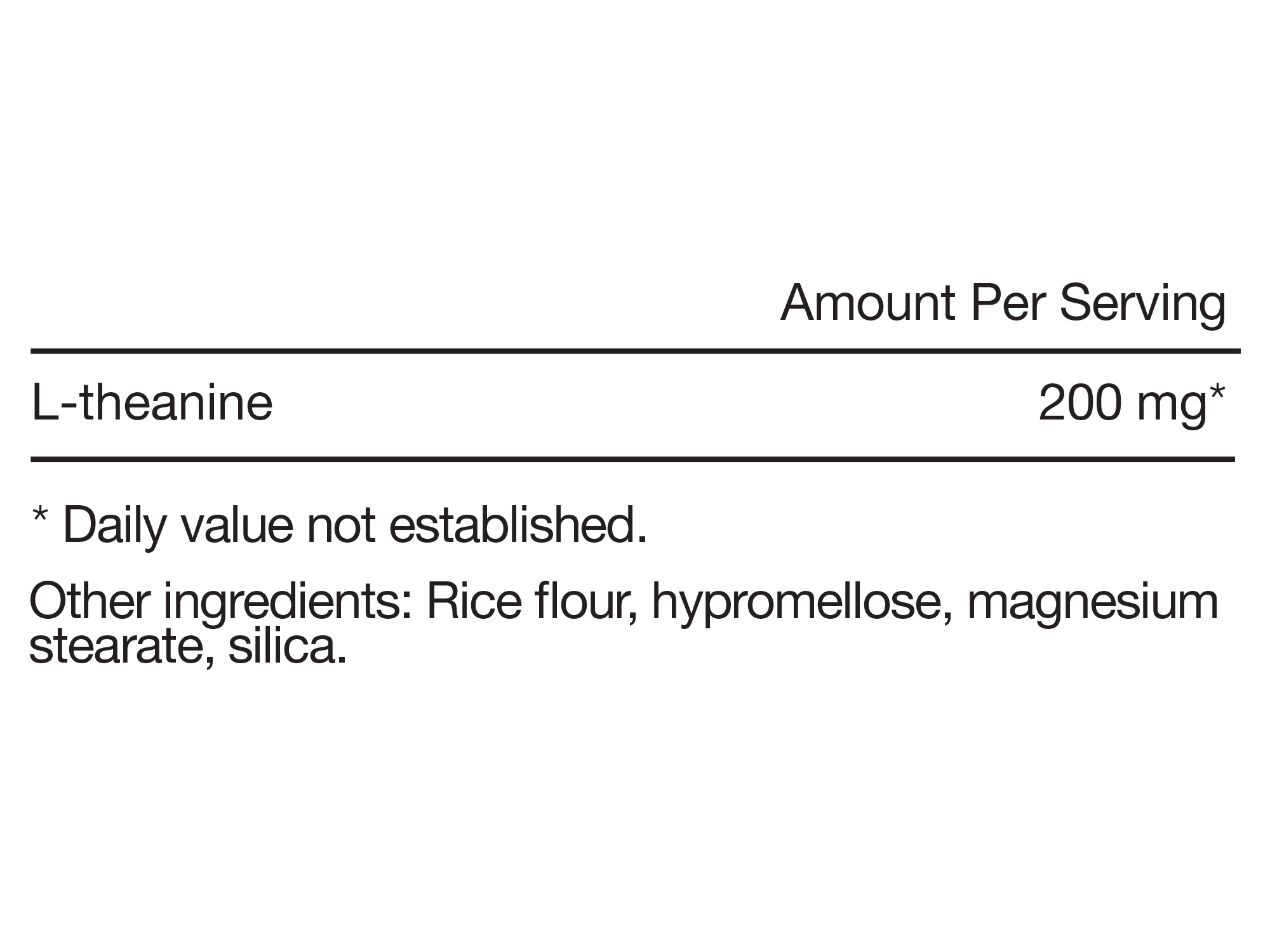 L - Theanine - 60 capsules - Newtraceuticals