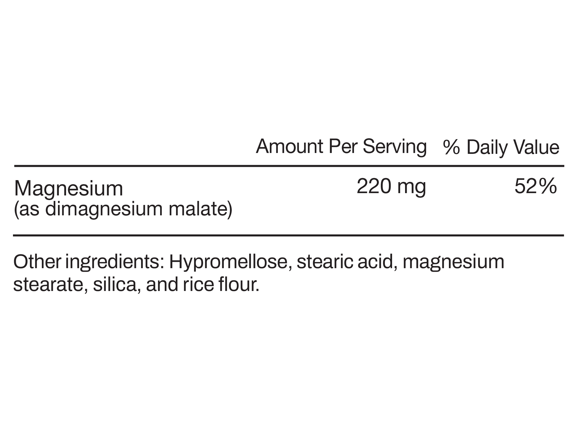 Magnesium Malaat - 60 capsules - Newtraceuticals