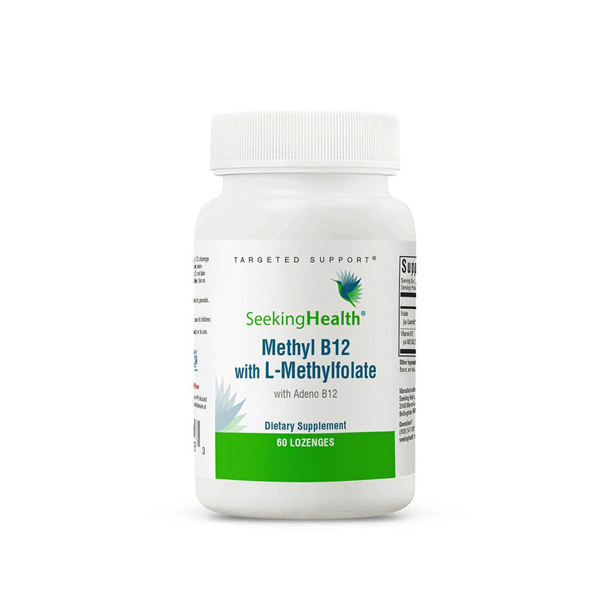 Methyl B12 met L - Methylfolaat - 60 zuigtabletten - Newtraceuticals