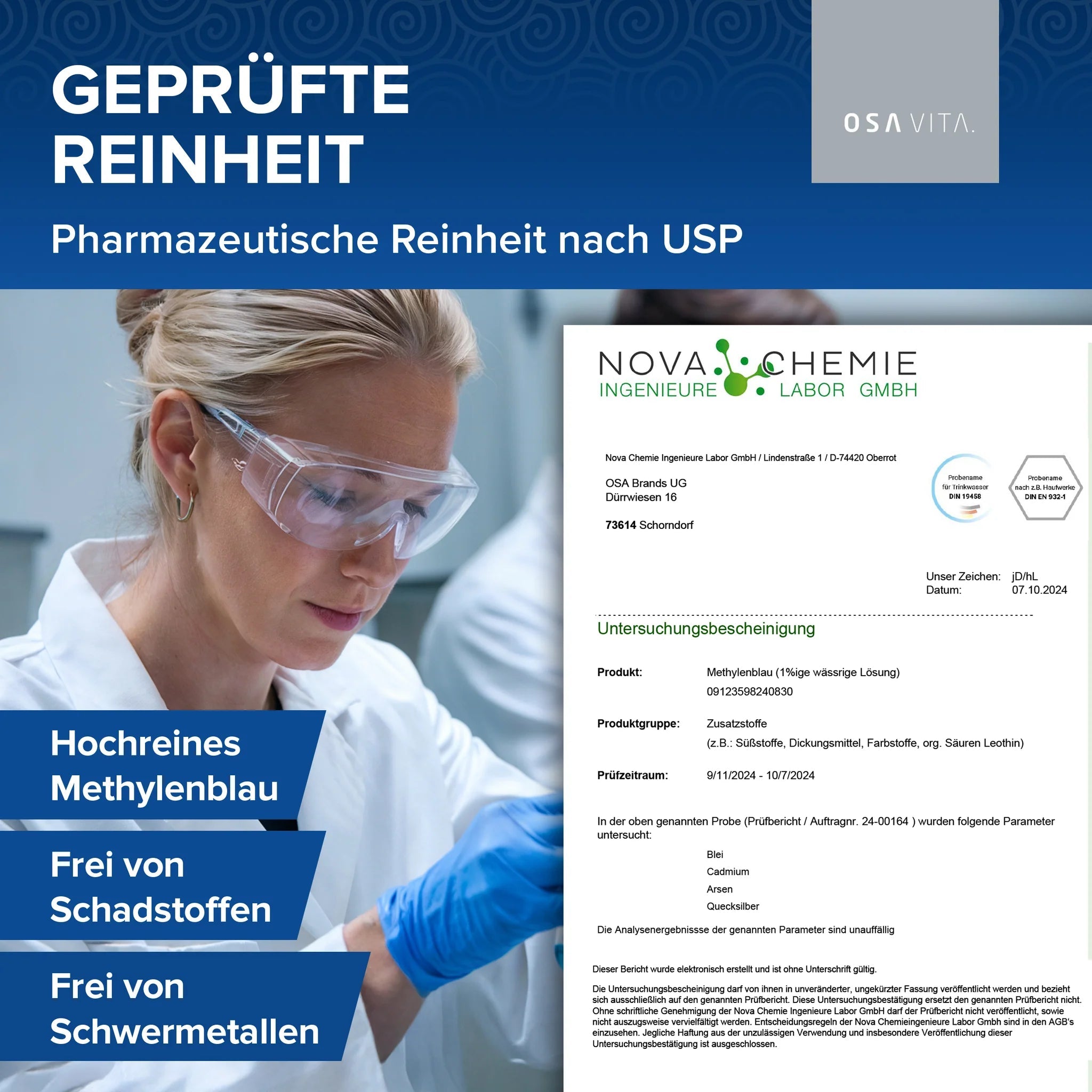 Methyleenblauw Oplossing 1% - Newtraceuticals