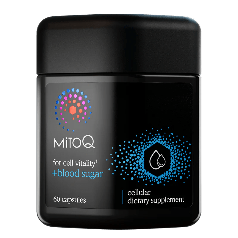 MitoQ® - Bloedsuiker - 60 capsules - Newtraceuticals
