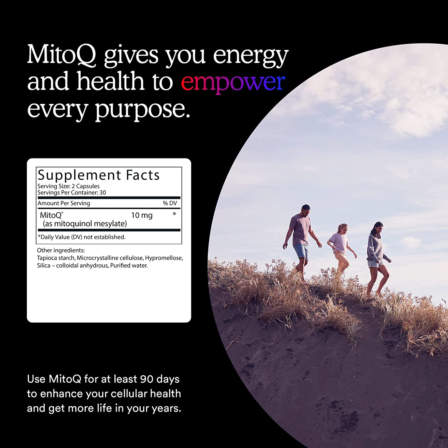 MitoQ® - Mitoquinol Mesylaat - 60 capsules - Newtraceuticals