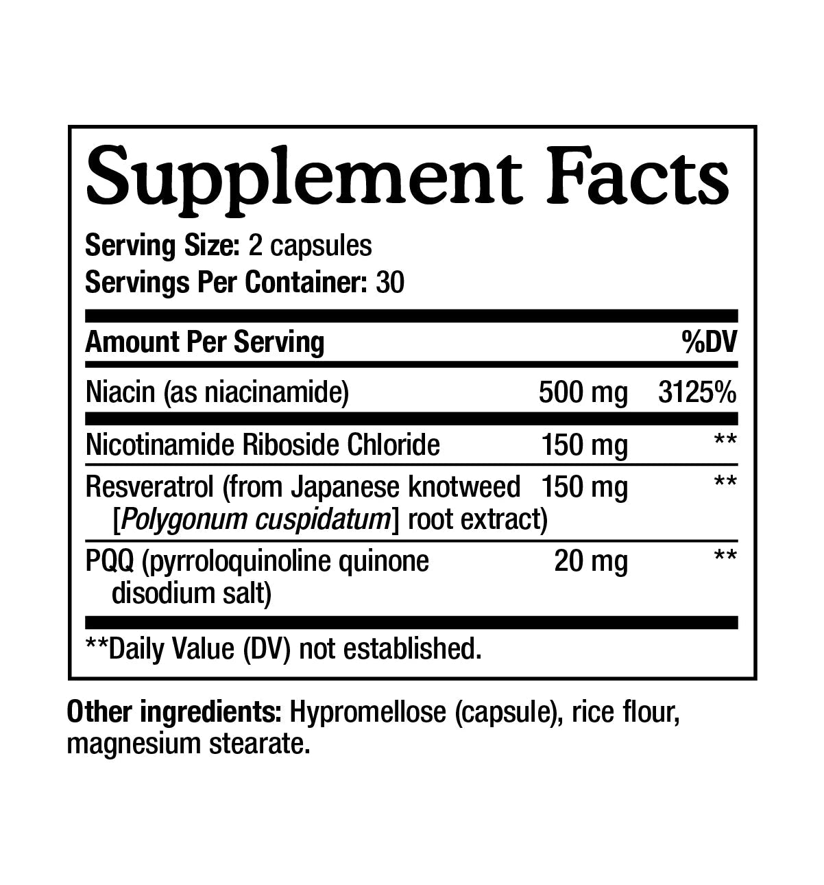 MitoQ NAD+ dual action - 60 capsules - Newtraceuticals