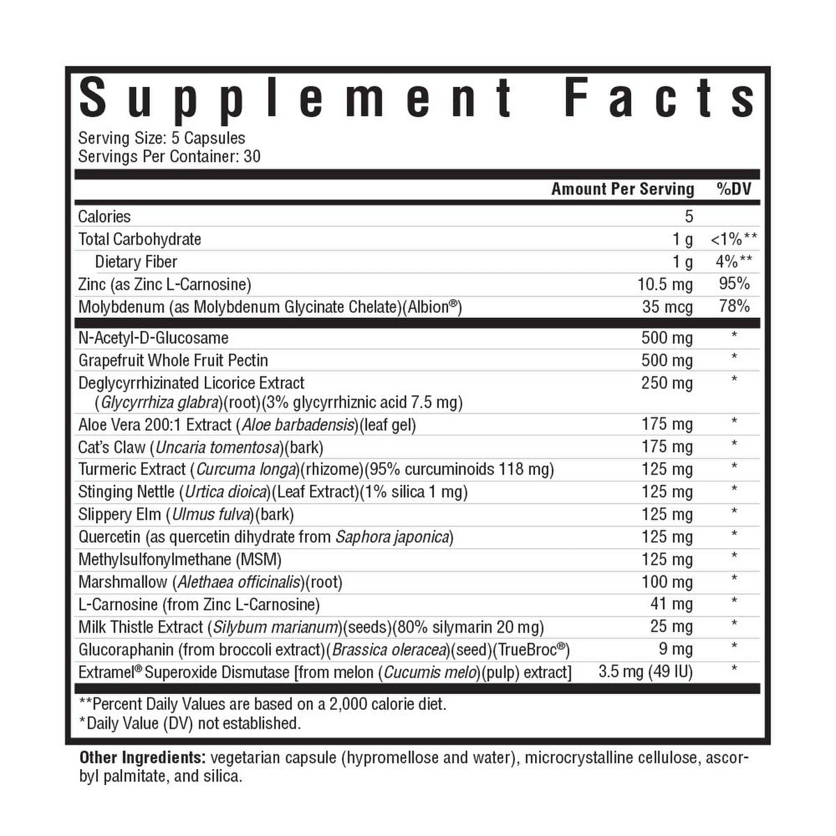 Optimal GI - 150 capsules - Newtraceuticals