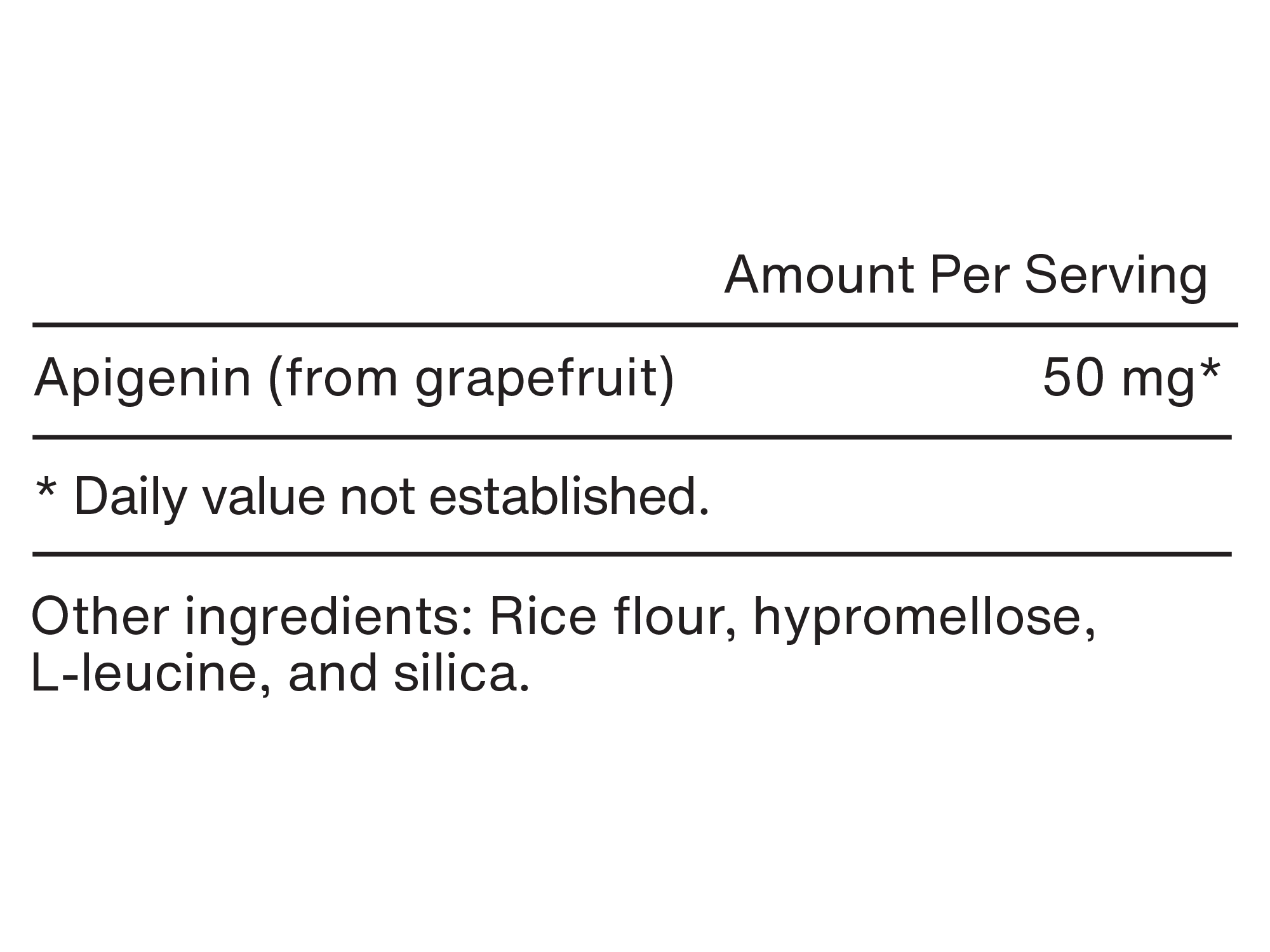 Apigenin - 60 capsules