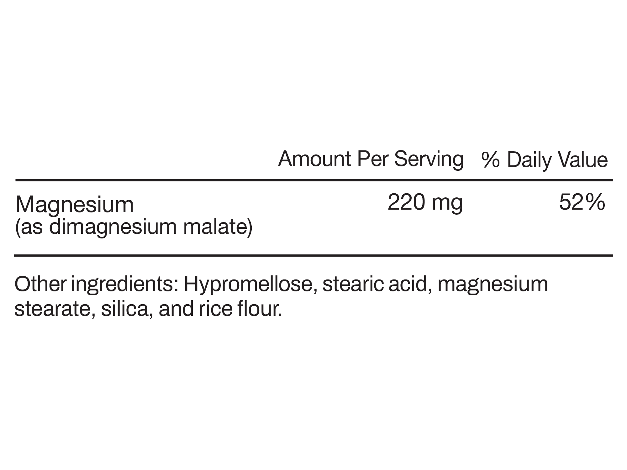 Magnesium Malaat - 60 capsules