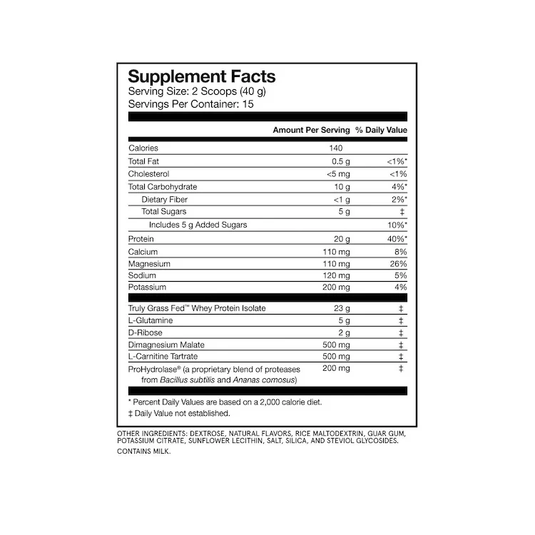 Recovery - 649 gram - Newtraceuticals