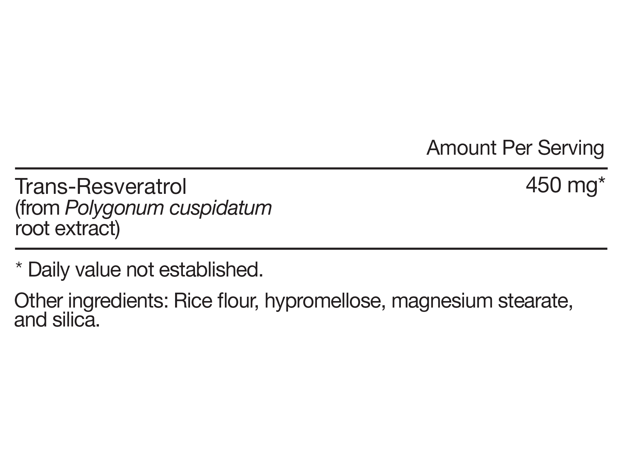 Resveratrol - 60 capsules - Newtraceuticals