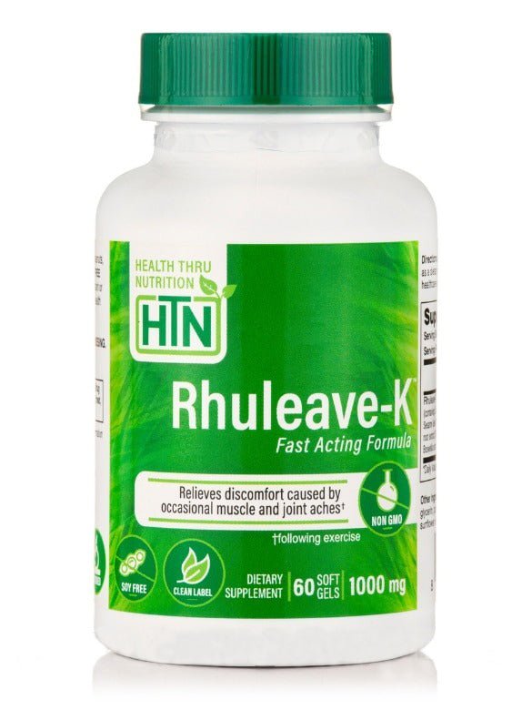 Rhuleave - K™ snelwerkende kruidenformule – 60 softgels - Newtraceuticals