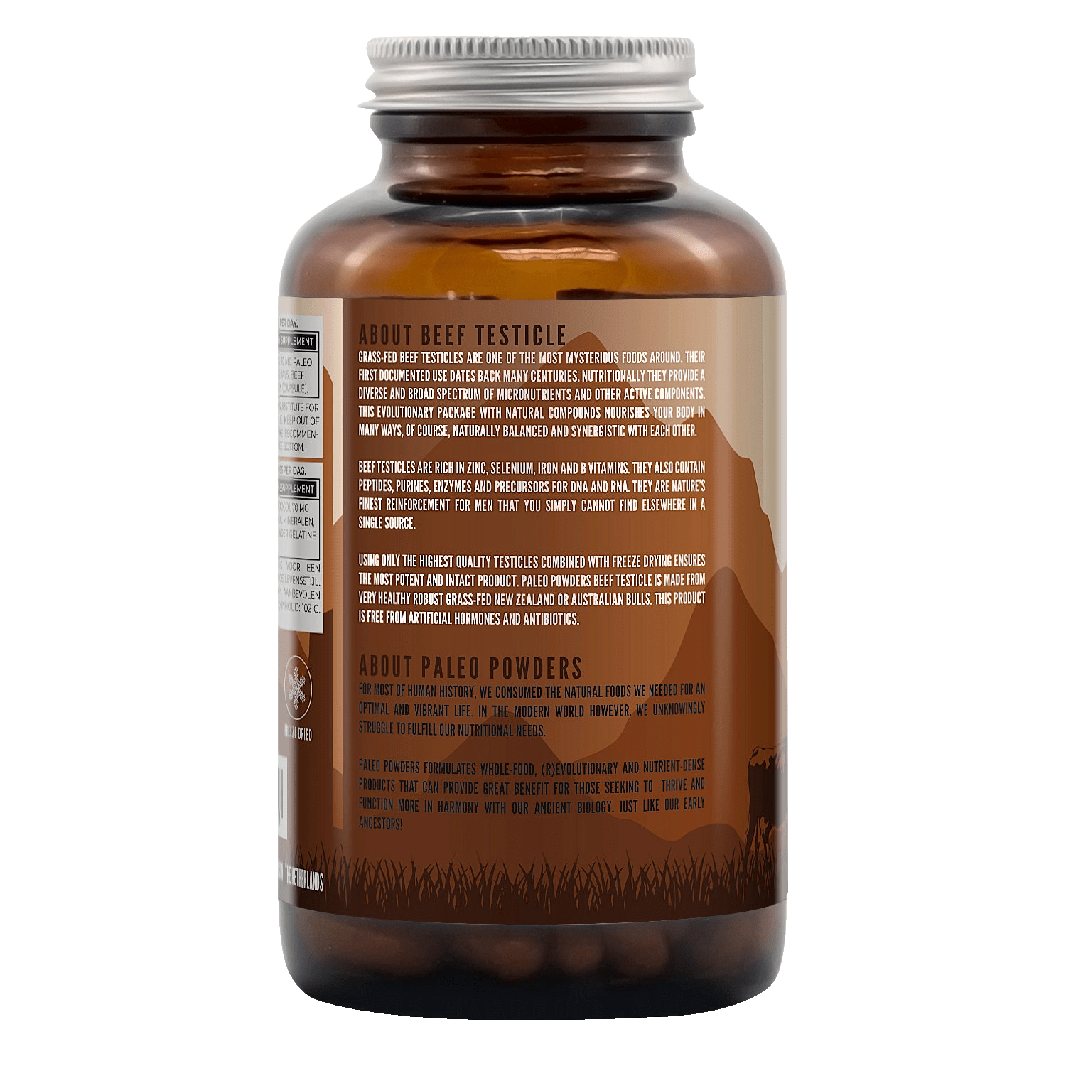 Runder Testikels - 180 capsules - Newtraceuticals