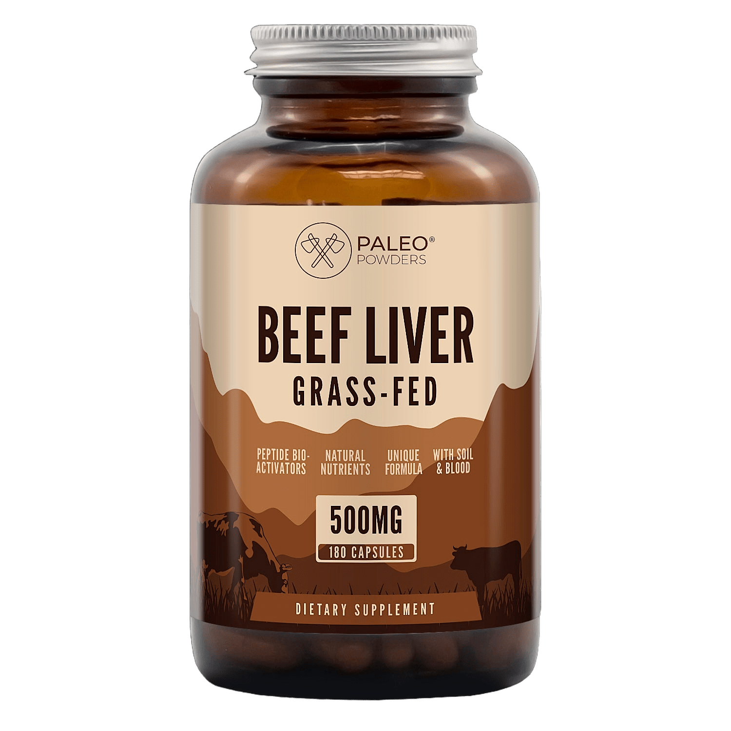 Runderlever - 180 capsules - Newtraceuticals