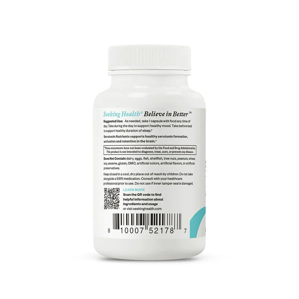 Seratonin Nutrients - 60 capsules - Newtraceuticals