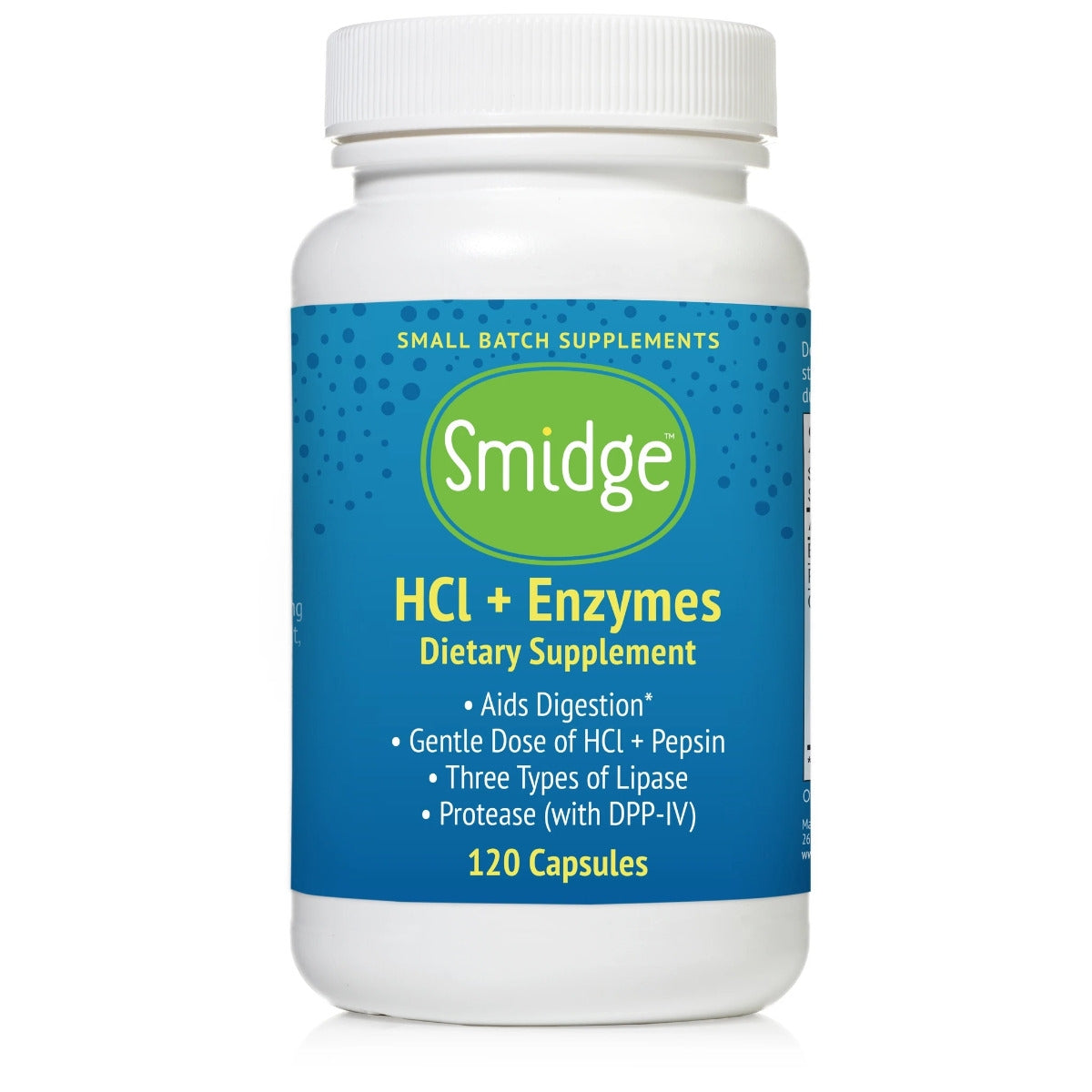 HCL + Enzymes - 120 capsules