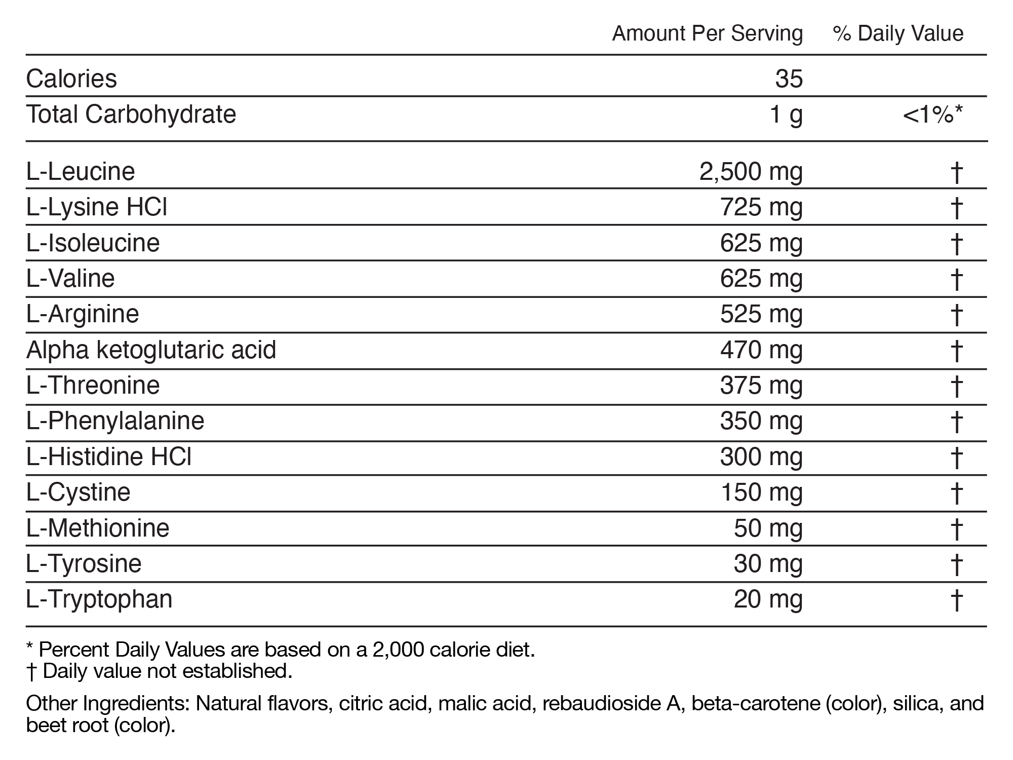 Vital Aminos - 345 gram - Newtraceuticals