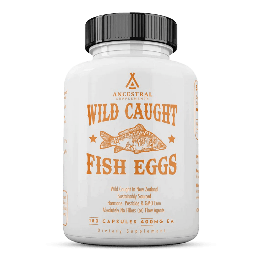 Wild Caught Fish Roe (Hoki) - 180 capsules