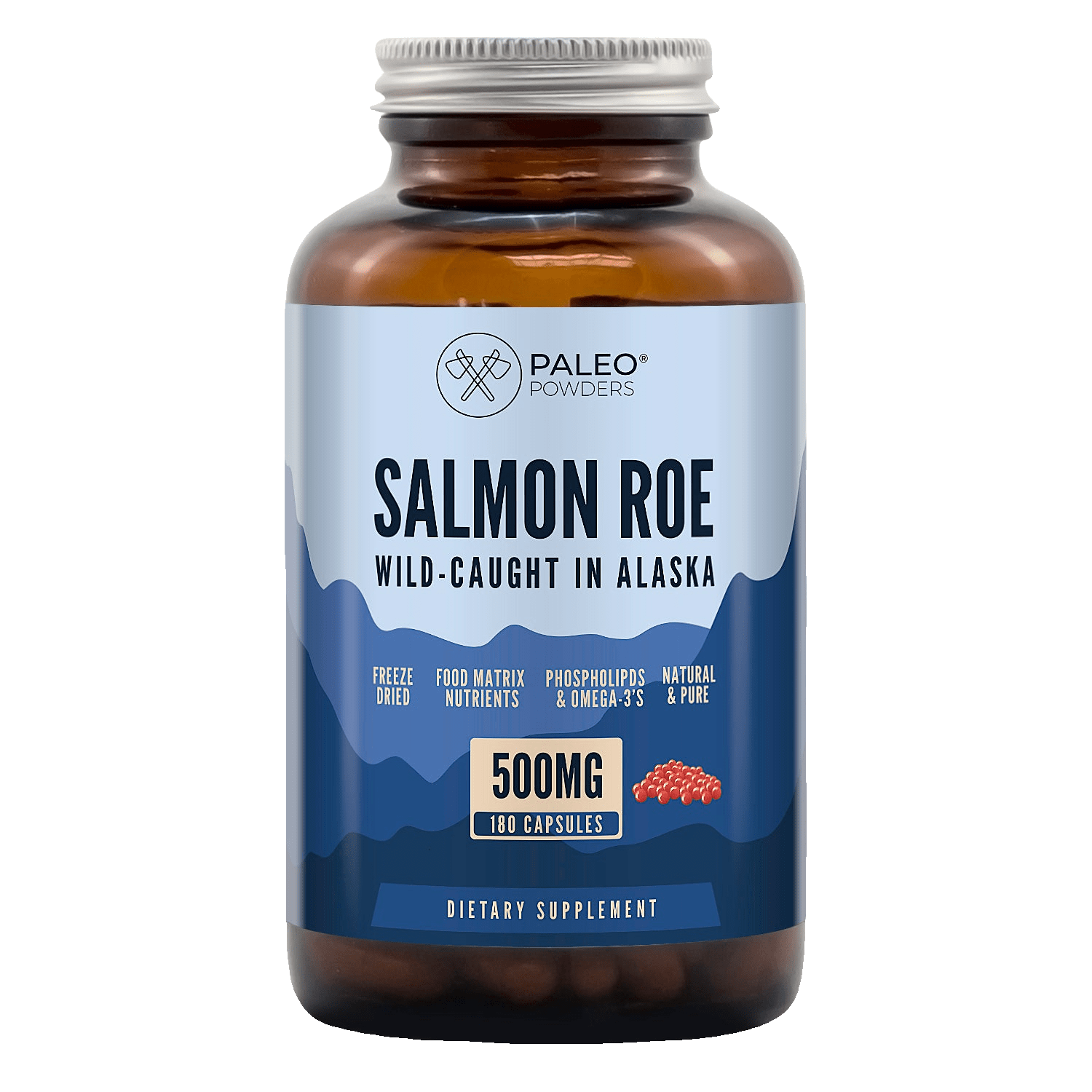 Wilde Zalmeitjes - 180 capsules - Newtraceuticals