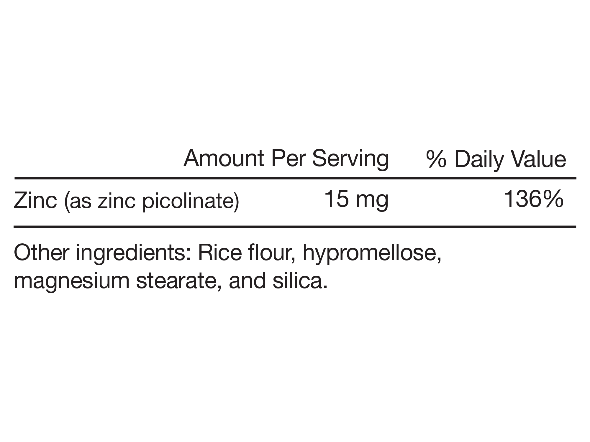 Zink - 60 capsules - Newtraceuticals